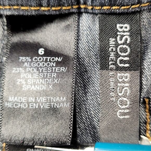 Bisou Bisou Straight Leg Jeans size 6 - Picture 11 of 15